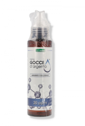 Argento colloidale ppm20 spray Antibatterico e cicatrizzante